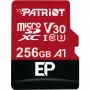 MicroSDXC pamäťová karta PATRIOT PEF256GEP31MCX 256 GB Class 10 U3 V30 čítanie 100 MB/s zápis 80 MB/s so SD adaptérom