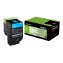 Lexmark 702C R tonerkazeta 1 ks originálna azúrová