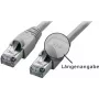 Tecline exertis Connect - patch kábel - RJ-45 (M) na RJ-45 (M) - 7,5 m - SFTP - CAT 5e - sivý (71607)
