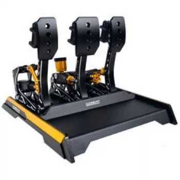 CONSPIT CPP EVO 3 V2 sada pedálov s hydraulickým brzdovým valcom a spojkou - čierna