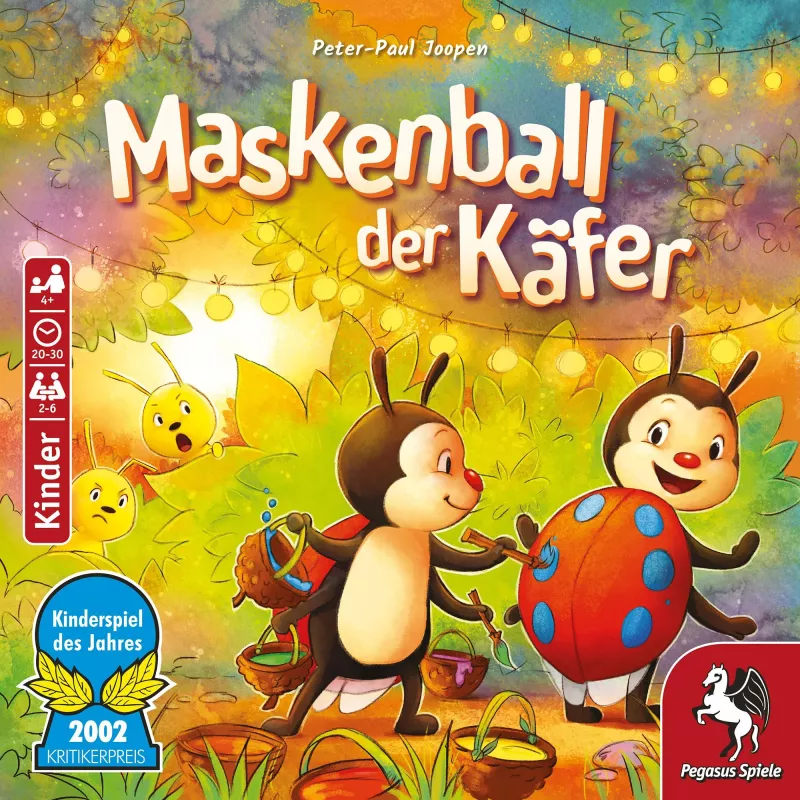 Maskenball der Beetle, stolová hra detská hra roka 2002