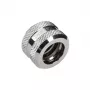 XSPC adaptér G 1/4 palca na 14 mm, chróm — 14-mm závitový adaptér pre konektory kvapalinového chladenia