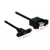 USB kábel Micro-USB B USB A DeLOCK 85109 0,25 m