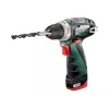 Vŕtačka s pištoľovou rukoväťou Metabo PowerMaxx BS Basic 1400 RPM, čierna, zelená