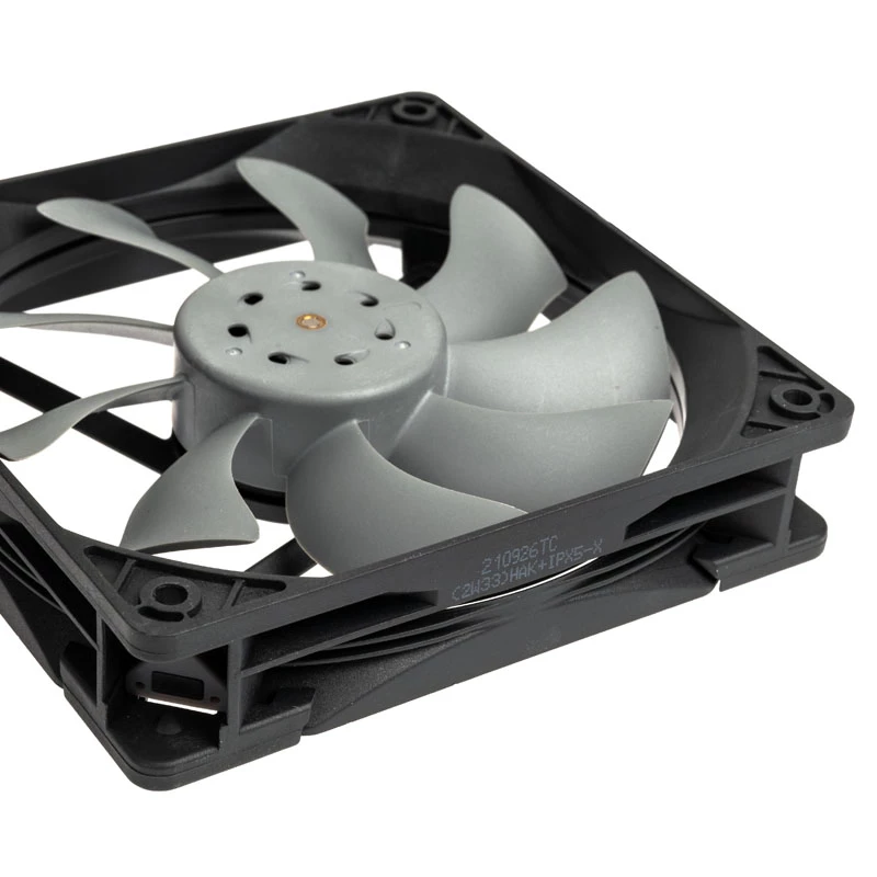 Ventilátor Akasa OTTO SF12 počítačový skriňový ventilátor 12 cm čierny sivý