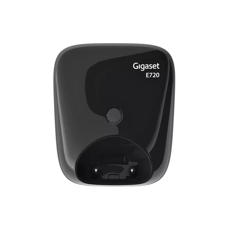 Gigaset E720 analógový/DECT telefón so zobrazením čísla čierny