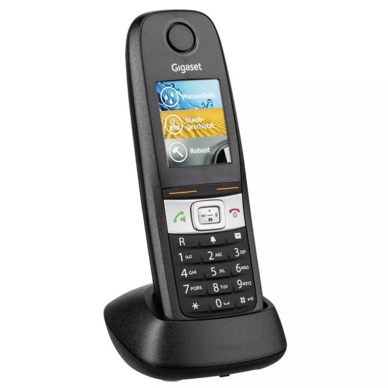Analógový telefón, Gigaset E630HX, sivý
