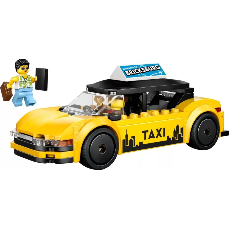 LEGO CITY 60487 Žlté taxi