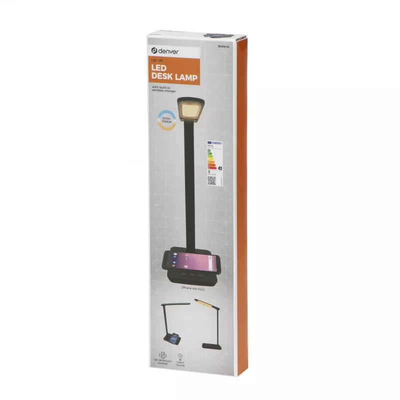 Stolná lampa Denver LQI-105 5W G čierna