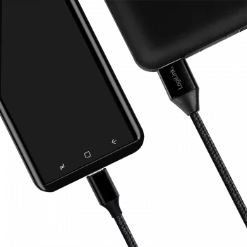 LogiLink - USB kábel - USB-C (M) na USB (M) - USB 2.0 - 5 V - 3 A - 30 cm - čierny