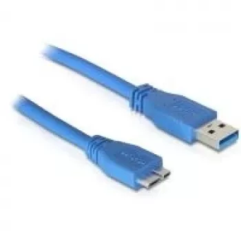 USB kábel DeLOCK 83502 USB 3.2 Gen 1 5 m USB A Micro-USB B modrý