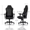 noblechairs HERO gamingová stolička - čierna/modrá