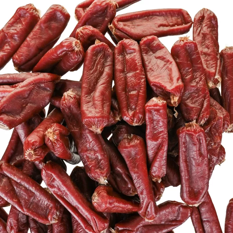 PETITTO Mäkké hovädzie klobásky maškrta pre psov, 500 g