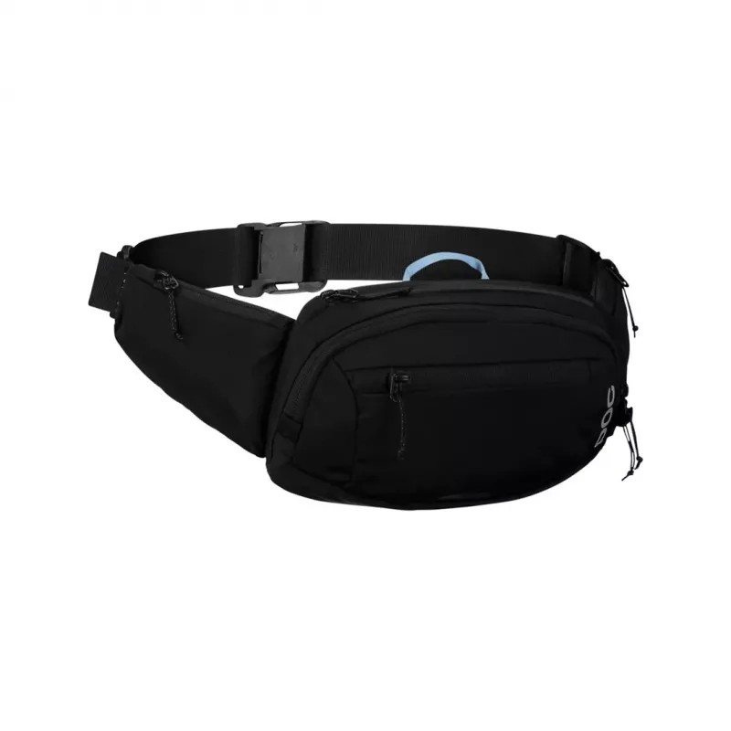 Bedrová taška POC Lamina Hip Pack, 2 l, čierna (Uranium čierna), unisex
