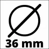 Tryska Einhell 2351204 čierna