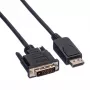 DisplayPort kábel VALUE DP-DVI (24+1) LSOH M/M 2 m