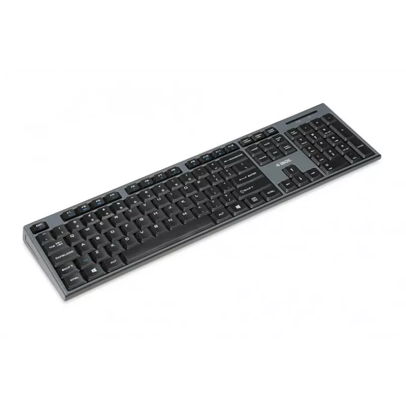 IBOX Desktop Kit Pro bezdrôtová súprava klávesnice a myši, QWERTY Full-Size 104 klávesov, 2,4 GHz, 1200 DPI, čierna