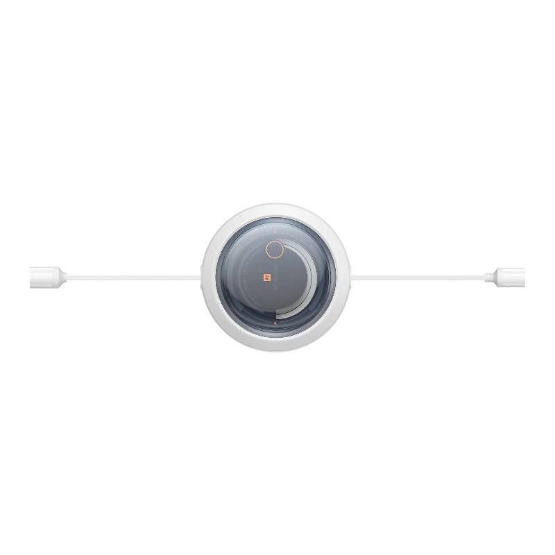 Rýchlonabíjací kábel 3in1 Baseus Free2Draw USB-C na USB-C/Lightning/Micro 100W, 1,1m (biela)