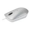 Káblová optická myš pre pravákov aj ľavákov Lenovo 540 USB Type-C, 3 režimy DPI, sivá, 4 tlačidlá, 1,8 m kábel