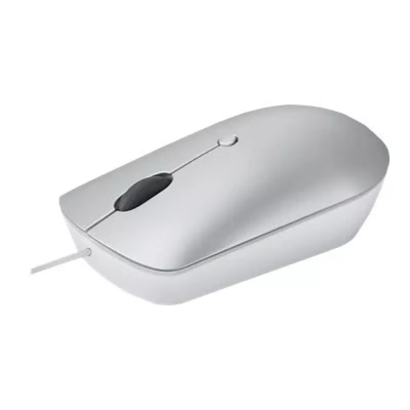 Káblová optická myš pre pravákov aj ľavákov Lenovo 540 USB Type-C, 3 režimy DPI, sivá, 4 tlačidlá, 1,8 m kábel