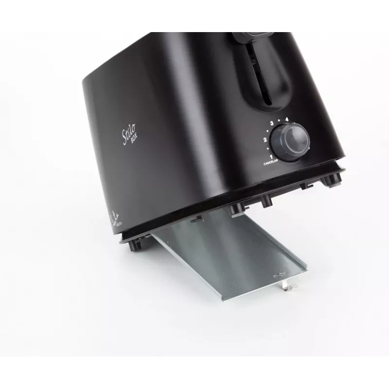 Hriankovač JATA TT631 2 plátky 750 W čierna nerez
