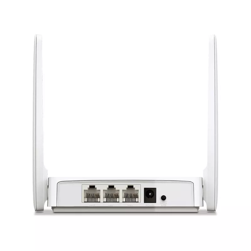 Stolný router MERCUSYS AC10 Dualband 2,4/5 GHz Wi‑Fi 5, 4 externé antény, 1x Fast Ethernet (WAN/LAN)