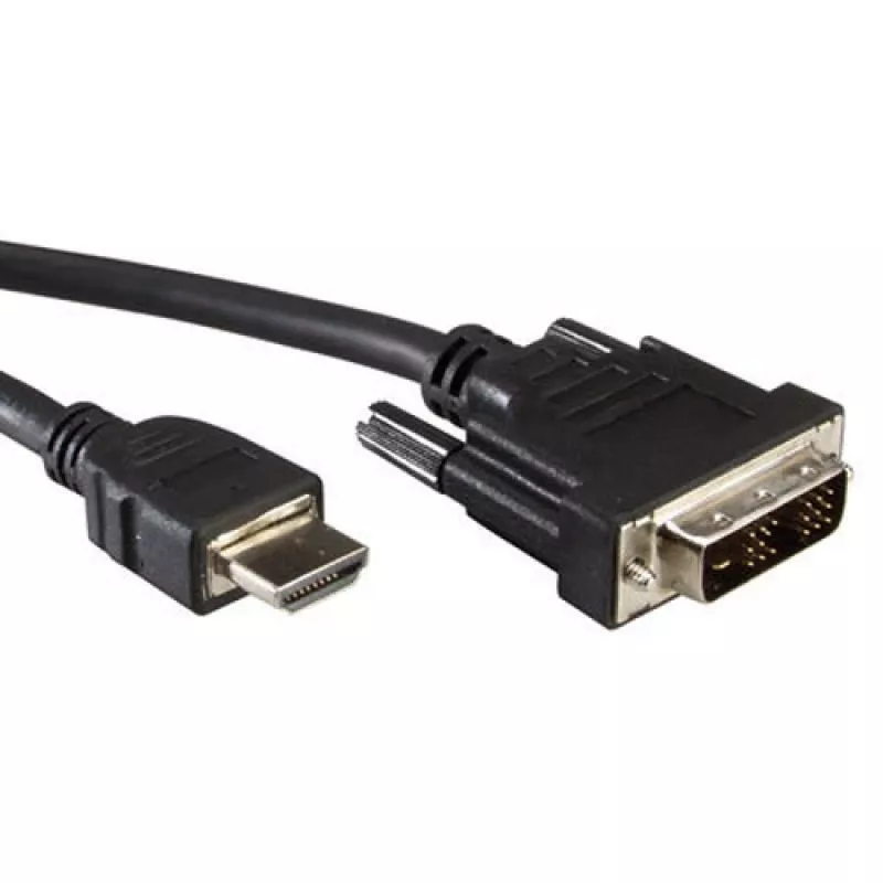 Monitor kábel VALUE DVI (18+1) - HDMI M/M 2 m
