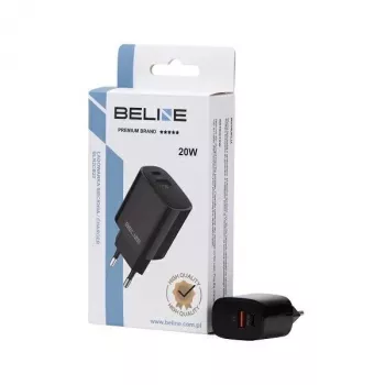 Nabíjačka Beline Beli02159 — 20W USB-C a USB-A PD/QC kompatibilná