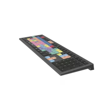 Logickeyboard Adobe Premiere Pro CC Astra 2 klávesnica univerzálna USB QWERTZ nemecká sivá
