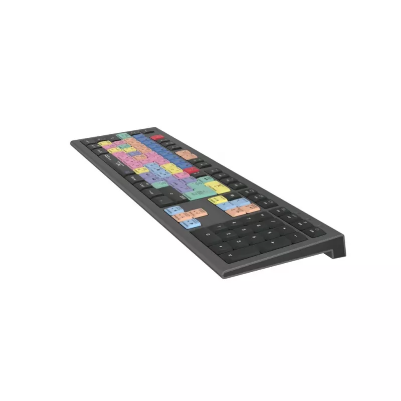 Logickeyboard Adobe Premiere Pro CC Astra 2 klávesnica univerzálna USB QWERTZ nemecká sivá