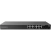 Spravovateľný switch Grandstream GWN7802P L2+ PoE+, 16x Gigabit, 4x SFP
