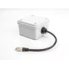Sieťový kábel DeLOCK 88146 RJ45 na RJ45 Cat.6A 0,25 m čierny