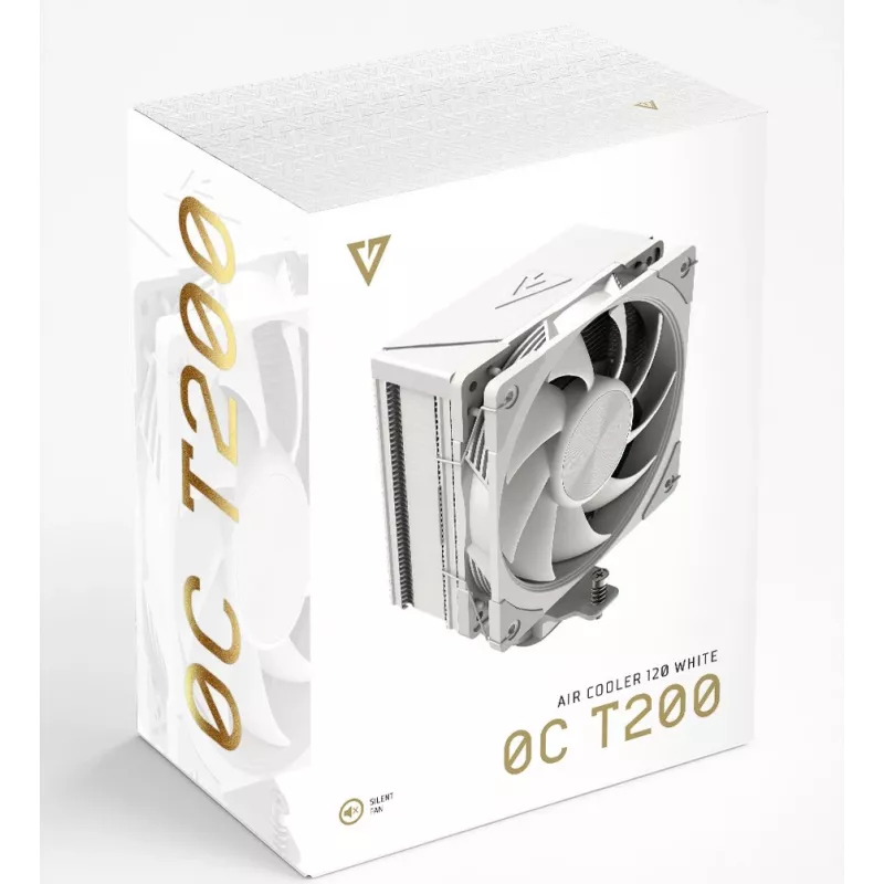 MODECOM Volcano 0C T200 chladič procesora 12 cm biely