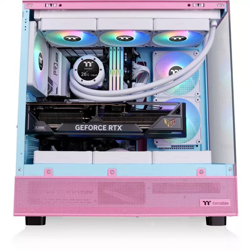 Thermaltake View 270 Plus TG ARGB Bubble Pink - skriňa - ATX - Midi/Mini Tower - ATX