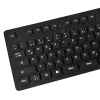 Klávesnica LogiLink ID0019A univerzálna USB QWERTZ nemecká čierna
