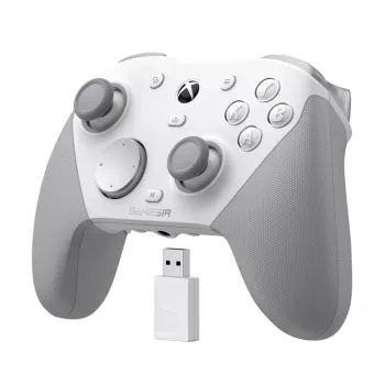 GameSir herný ovládač G7 PRO Mech White – káblová/bezdrôtová podpora, ergonomické rozloženie