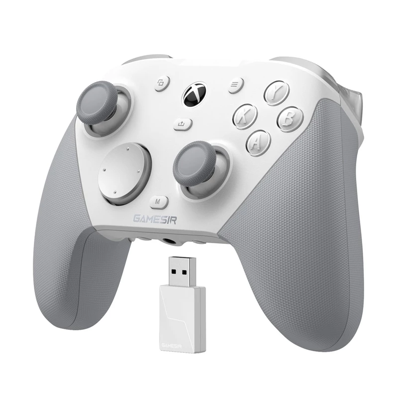 GameSir herný ovládač G7 PRO Mech White – káblová/bezdrôtová podpora, ergonomické rozloženie