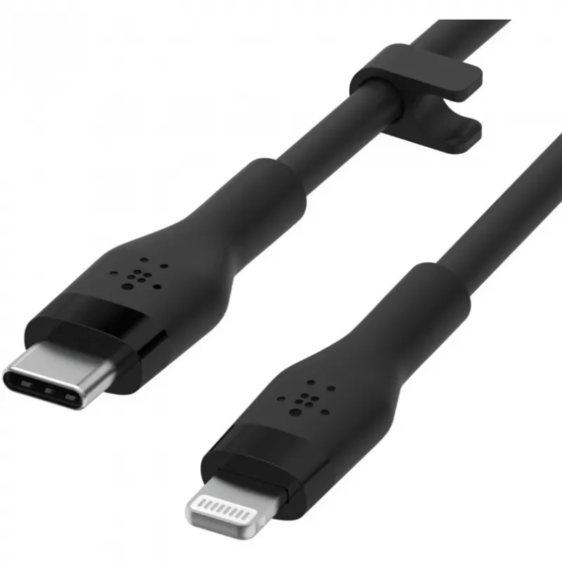 Lightning kábel 2m Belkin CAA009BT2MBK USB C na Lightning čierny