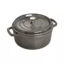 Staub 40509-312-0 hrniec 5,25 L okrúhly grafit, sivá