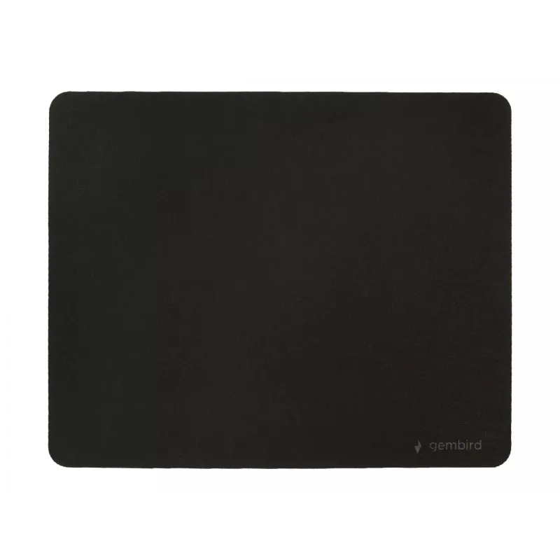 Gembird MP-S-BK podložka pod myš, látka/guma SBR, 220 x 180 mm, čierna