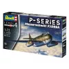 Plastový model lietadla REVELL Messerschmitt P.1099A-P-SER mierka 1/72