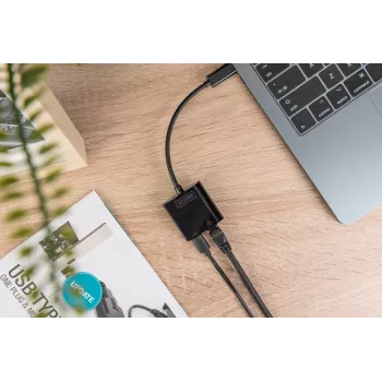 USB Type-C Gigabit Ethernet adaptér Digitus DN-3027