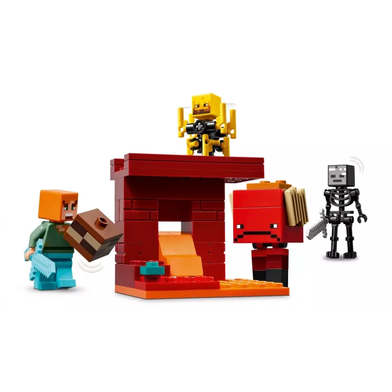 LEGO MINECRAFT 21266 Nether boj s lávou
