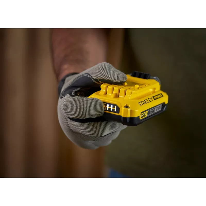 STANLEY SFMCD700D2A-QW 20V vŕtačka-skrutkovač