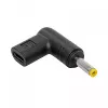 Nabíjací adaptér Akyga AK-ND-C04 USB-C na DC 4,0 x 1,7 mm pre notebooky, 18,5-20 V, 100 W, pre Lenovo