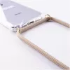 Obal cez rameno Lookabe loo007 zlatý nude pre iPhone 7/8 Plus – prenosné puzdro na telefón s pásikom