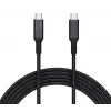AUKEY CB-MCC102 USB kábel 1,8 m USB-C čierny 480 Gbit/s