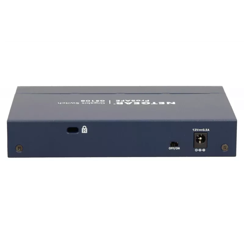 Neřízený switch NETGEAR GS108GE, 8 portov, Gigabit Ethernet, 16 Gbit/s