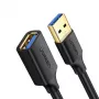 Ugreen predlžovací kábel adaptér USB 3.0 (konektor samica) na USB 3.0 (konektor samec) 2 m (čierny)