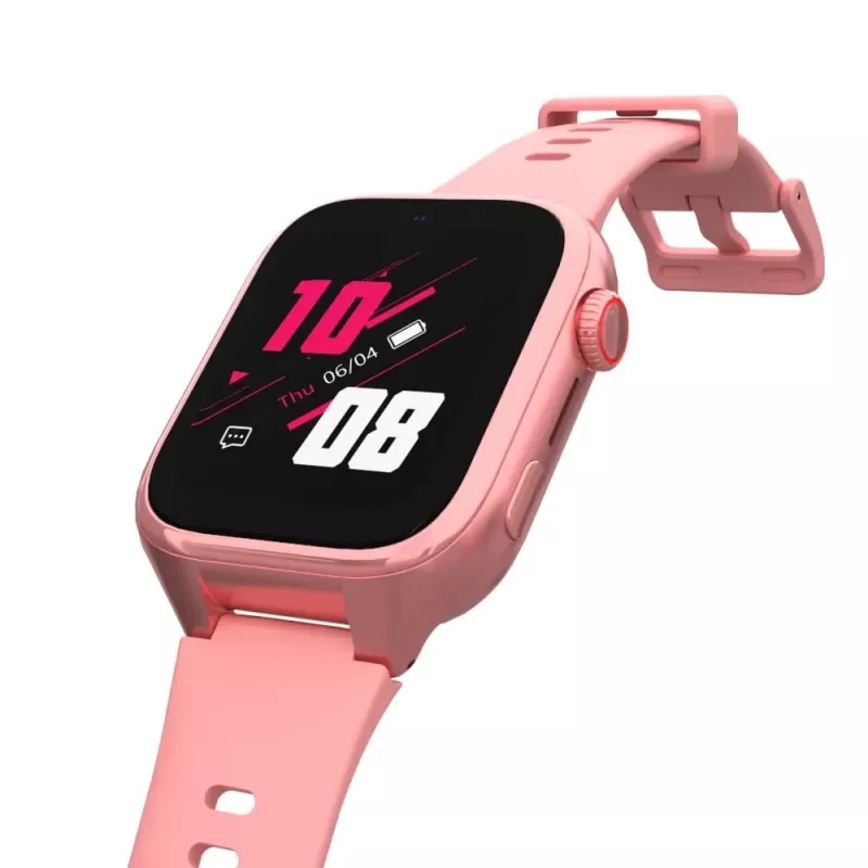Smartwatch Stelio Junior Pro AI 4G ST-SWJ102-PK — detské 4G hodinky, ružové